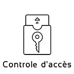 control d'acces icone